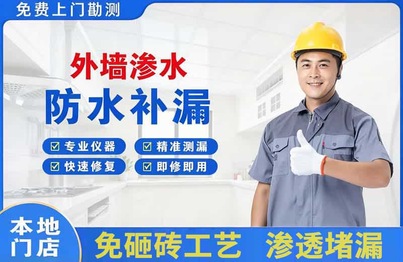 沁园外墙渗水维修
